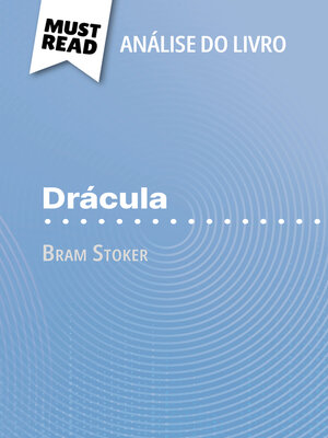 cover image of Drácula de Bram Stoker (Análise do livro)